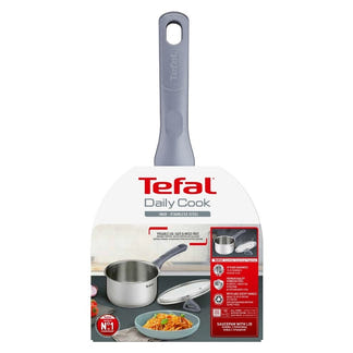 TEFAL DAILY COOK INDUCTION STAINLESS STEEL SAUCEPAN + LID 16CM/1.5L