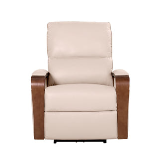 TREVISO TREVISO TAUPE - LEATHER - 1S ELECTRIC RECLINER