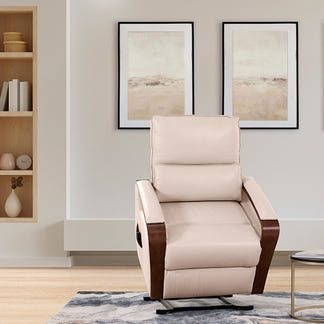 TREVISO TREVISO TAUPE - LEATHER - 1S LIFT CHAIR