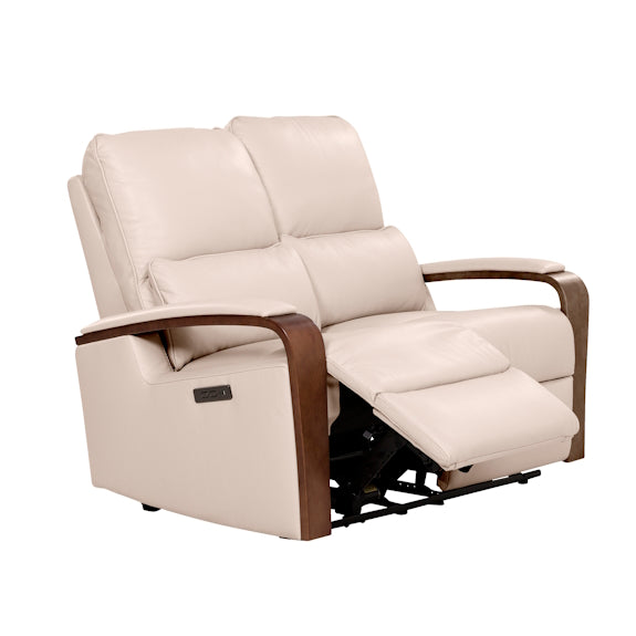 TREVISO TREVISO TAUPE - LEATHER - 2S ELECTRIC RECLINER