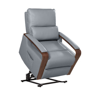 TREVISO REVISO POWDER BLUE - LEATHER - 1S LIFT CHAIR
