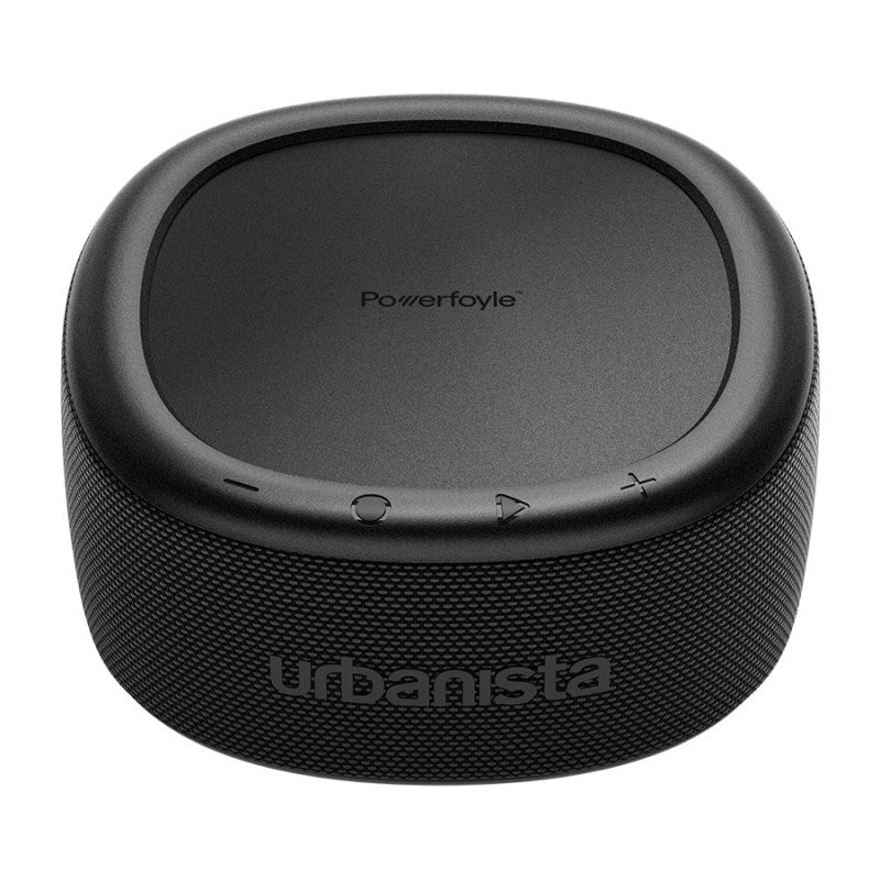 URBANISTA MALIBU SELF-CHARGING WATERPROOF BLUETOOTH SPEAKER BLACK