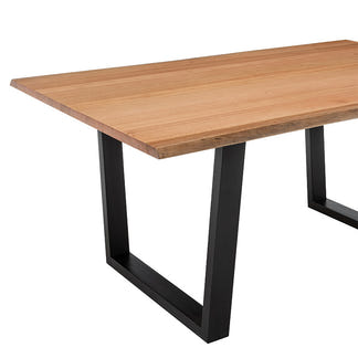 VALHALLA VALHALLA DINING TABLE - 2100X1050 MESSMATE NATURAL