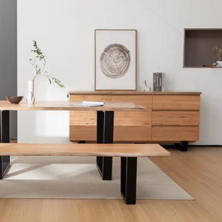 VALHALLA VALHALLA BUFFET - 1800X450 - MESSMATE NATURAL