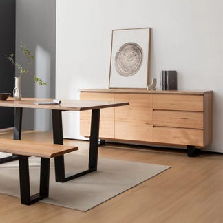 VALHALLA VALHALLA BUFFET - 1800X450 - MESSMATE NATURAL