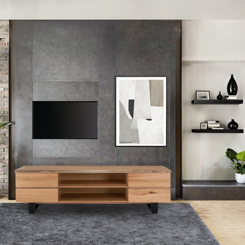 VALHALLA VALHALLA ENTERTAINMENT UNIT - 2000X450 - MESSMATE NATURAL