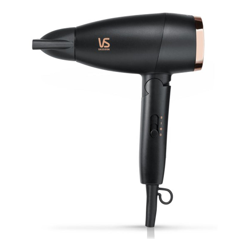 VSSASSOON PRO WANDERLUST HAIR DRYER BLACK/ROSE GOLD 1600W