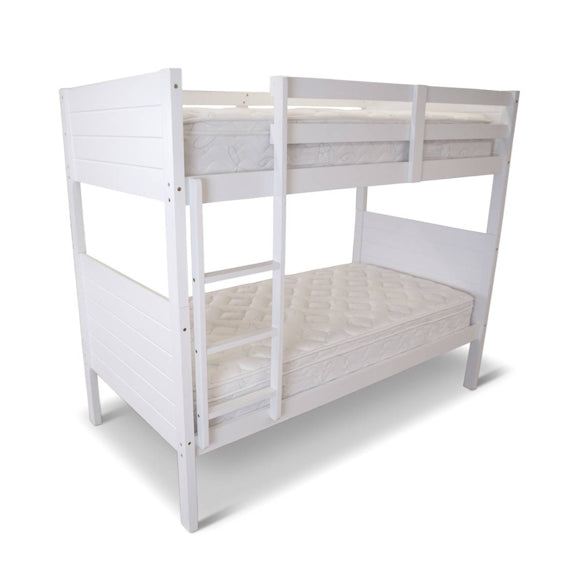 WELLING WELLING BUNK BED - SINGLE OVER SINGLE - WHITE