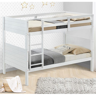 WELLING WELLING BUNK BED - SINGLE OVER SINGLE - WHITE