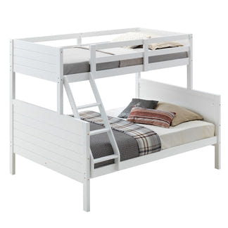 WELLING WELLING BUNK BED - SINGLE OVER DOUBLE - WHITE