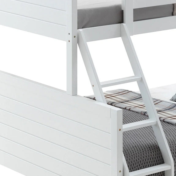 WELLING WELLING BUNK BED - SINGLE OVER DOUBLE - WHITE