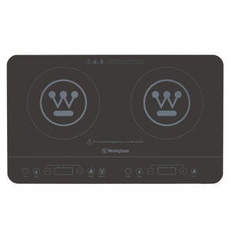 WESTINGHOUSE TWIN INDUCTION COOKTOP 1400W