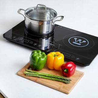 WESTINGHOUSE TWIN INDUCTION COOKTOP 1400W