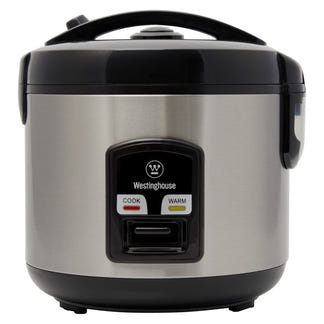 WESTINGHOUSE RICE COOKER - STAINLESS STEEL 6 CUP