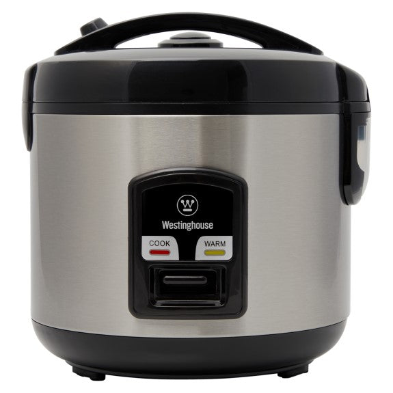 WESTINGHOUSE RICE COOKER - STAINLESS STEEL 6 CUP