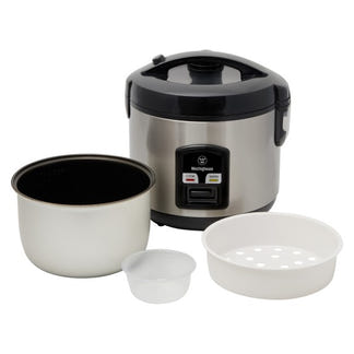 WESTINGHOUSE RICE COOKER - STAINLESS STEEL 6 CUP
