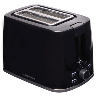 WESTINGHOUSE 2 SLICE TOASTER - BLACK