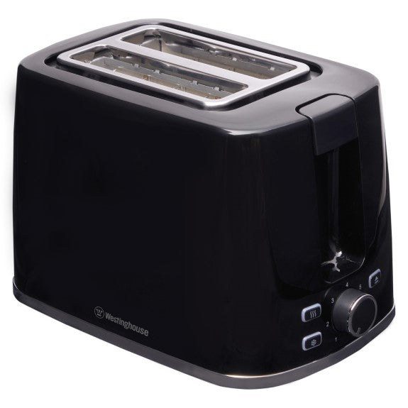 WESTINGHOUSE 2 SLICE TOASTER - BLACK