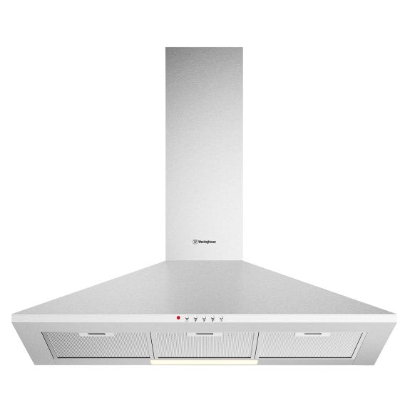 WESTINGHOUSE CANOPY RANGEHOOD STAINLESS STEEL 90cm