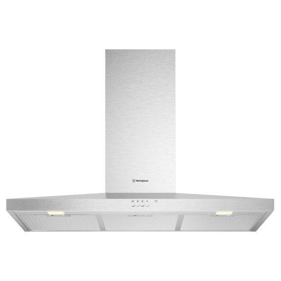 WESTINGHOUSE CANOPY RANGEHOOD STAINLESS STEEL 90cm