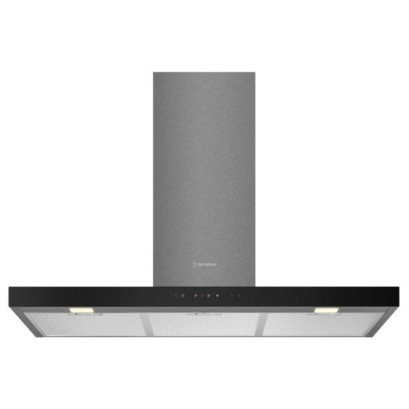 WESTINGHOUSE CANOPY RANGEHOOD DARK STAINLESS STEEL 90cm
