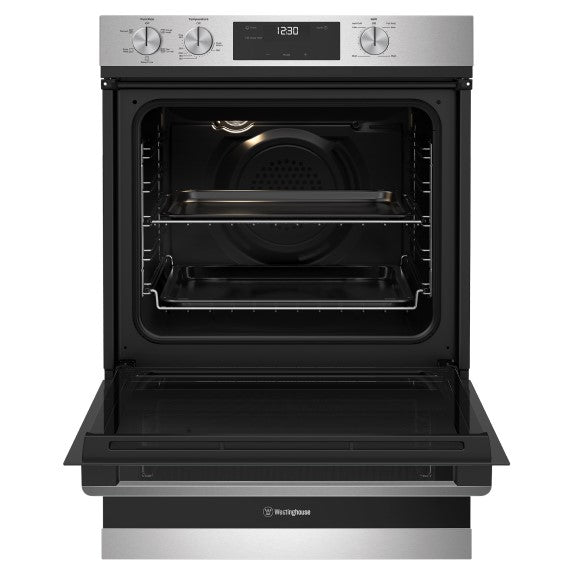 WESTINGHOUSE MULTIFUNCTION 5 OVEN  - SEPARATE GRILL STAINLESS STEEL 60cm