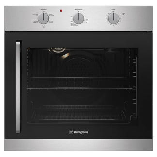 WESTINGHOUSE MULTI-FUNCTION 5 SIDE-OPENING OVEN STAINLESS STEEL 60CM