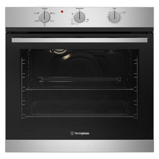 WESTINGHOUSE MULTI-FUNCTION 5 GAS OVEN STAINLESS STEEL 60CM