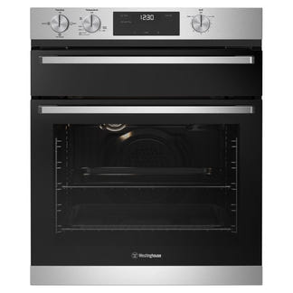 WESTINGHOUSE MULTI-FUNCTION 3 GAS OVEN - SEPARATE GRILL STAINLESS STEEL 60CM