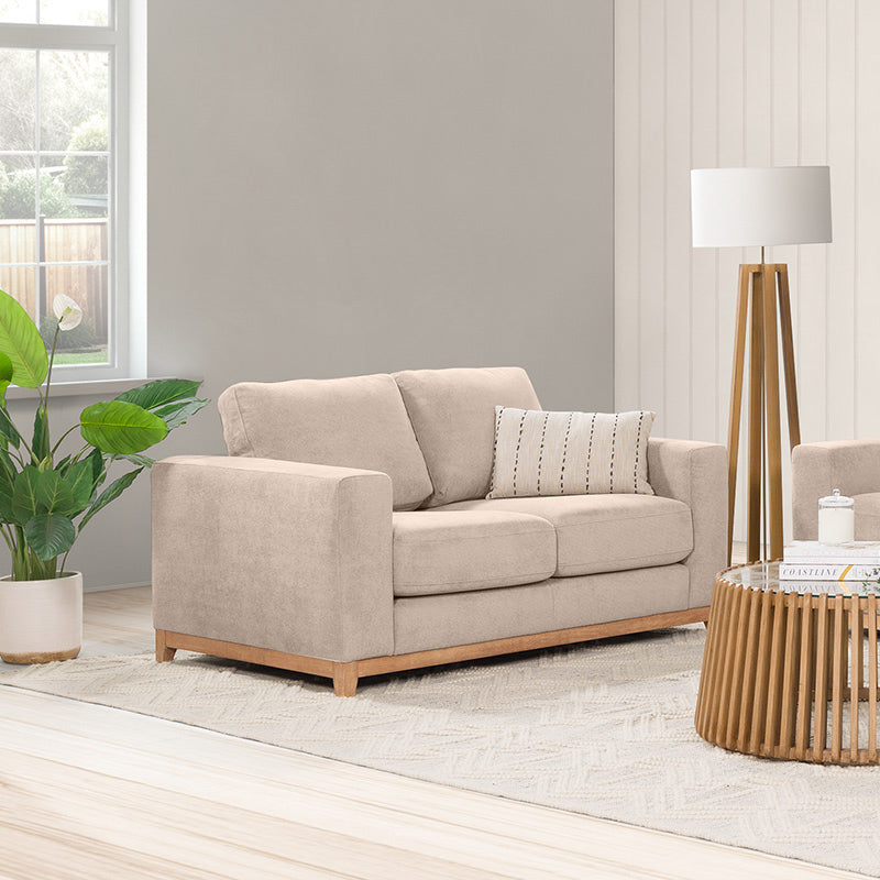 WILLOW WILLOW CHAMPAGNE - FABRIC - 2 SEAT LOUNGE