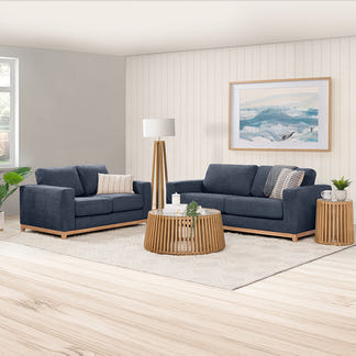 WILLOW WILLOW AZURE - FABRIC - 2 SEAT LOUNGE