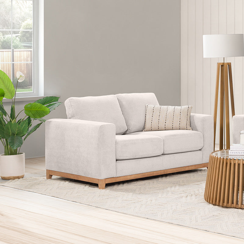 WILLOW WILLOW IVORY - FABRIC - 2 SEAT LOUNGE
