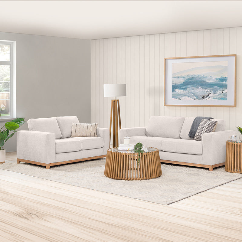 WILLOW WILLOW IVORY - FABRIC - 3.5 SEAT LOUNGE
