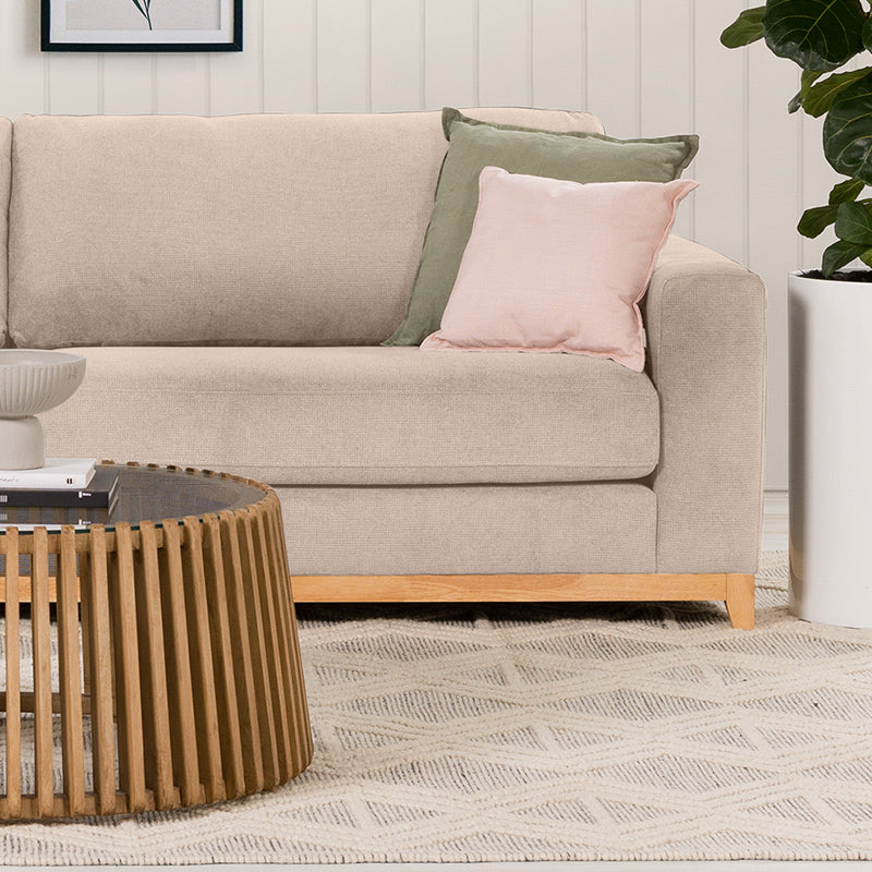 WILLOW ILLOW CHAMPAGNE - FABRIC - 4S SEAT LOUNGE