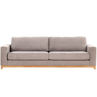 WILLOW WILLOW LIGHT GREY - FABRIC - 4S SEAT LOUNGE