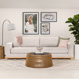 WILLOW WILLOW IVORY - FABRIC - 4S SEAT LOUNGE