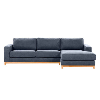 WILLOW WILLOW AZURE - FABRIC - 3S SEAT LOUNGE + RHF CHAISE