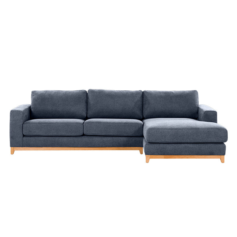 WILLOW WILLOW AZURE - FABRIC - 3S SEAT LOUNGE + RHF CHAISE