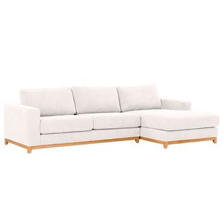 WILLOW WILLOW IVORY - FABRIC - 3S SEAT LOUNGE + RHF CHAISE