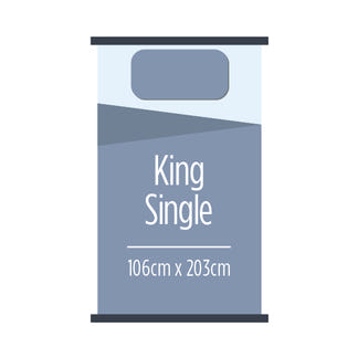 Comfort Sleep Climasense Invigorate King Single Mattress - Medium