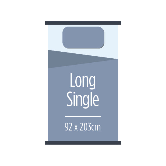 EVERSLEEP Baron Long Single Mattress - Firm